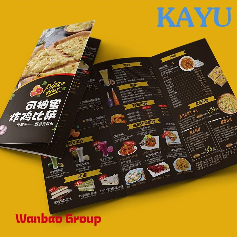 Custom  Custom Design High Quality Leaflet Brochure Printing Flyer Pamphlet Offset Printing Flyers Booklet Brochure