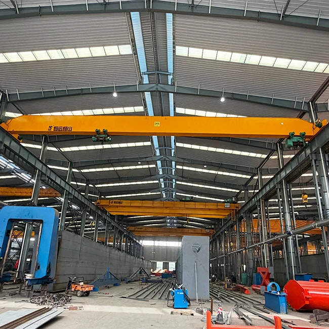 Electric Single Gider  Overhead Crane Quality Assurance 5 Tons Factory Use