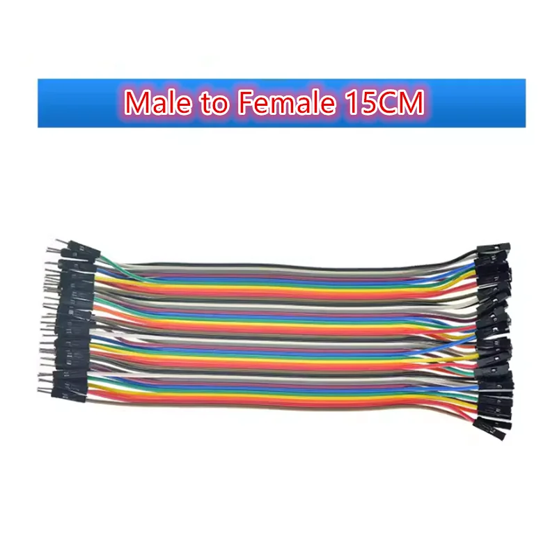 Dupont Line 15CM 40Pin Male to Male + Male to Female and Female to Female Jumper Wire Dupont Cable for Arduino DIY KIT