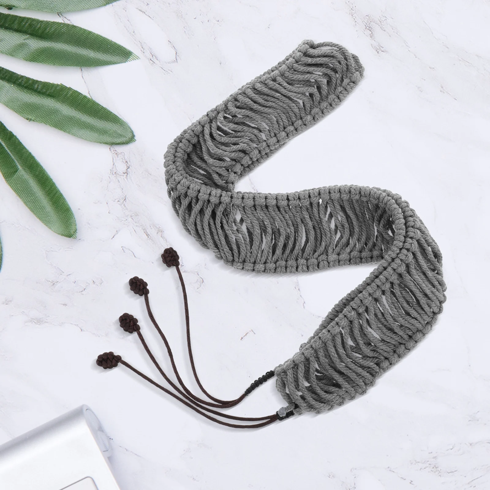 

Durable Woven Cotton Rope Ethereal Protective Cover Scratchproof Shockproof Transport Storage Handpan Drum Protector Wrap Braid