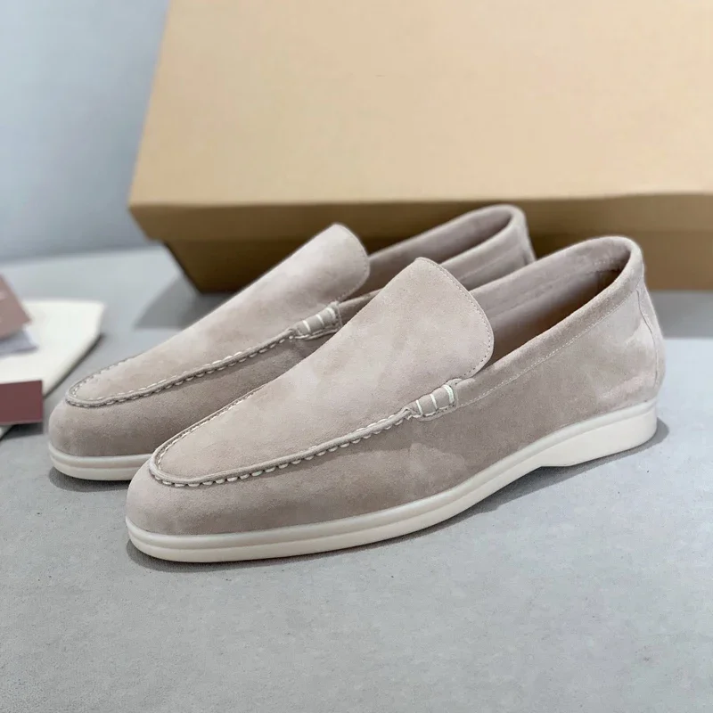 Luxury Brand Designer LEOSOXS Shoes Pointed Toe None Kid Suede Casual Flats Women's Loafers On Sale Shoes For Women Loafers