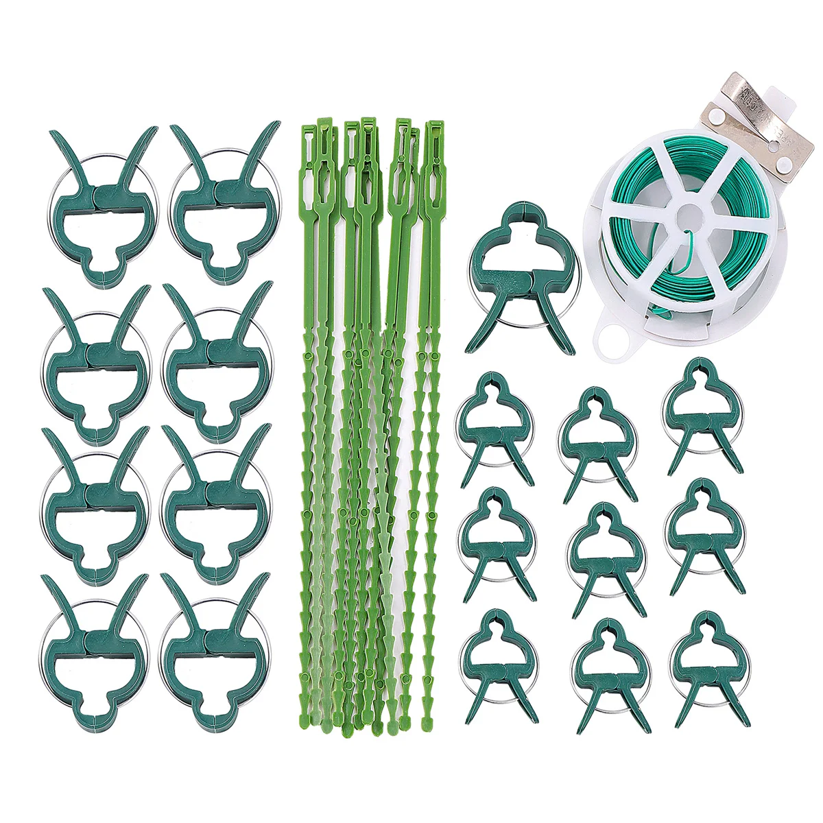 

Plant Flower Branch Climbing Vine Fixed Fastening Clip Garden Greenhouse Vegetable Vine Tomato Seedling Stem Bundling Clamp Kits