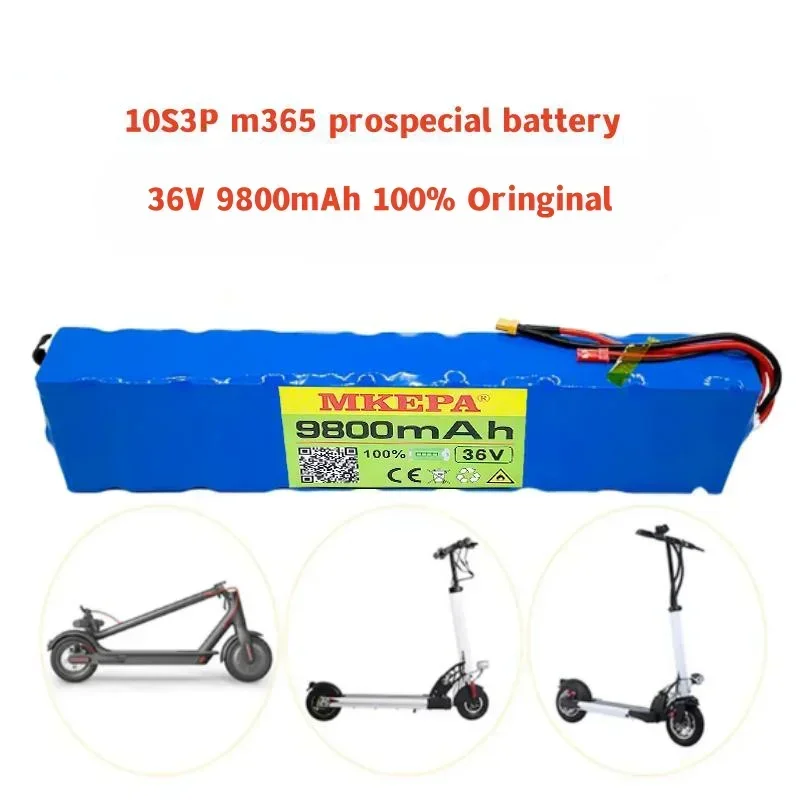 for Xiaomi scooters 10S3P 36V 9800mAh 36v Electric Scooter Battery Pack 18650 Lithium M365 Electric Scooter 36v Battery Scooter