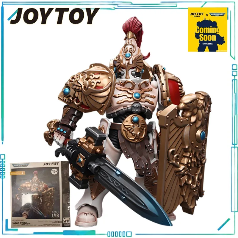 JOYTOY Oryginalna flaga JOYTOY X Warhammer 40K Series Imperial Guard, Imperial Guard, Sun Guard, Guardian Spear Flag Bearer Guardian Gift