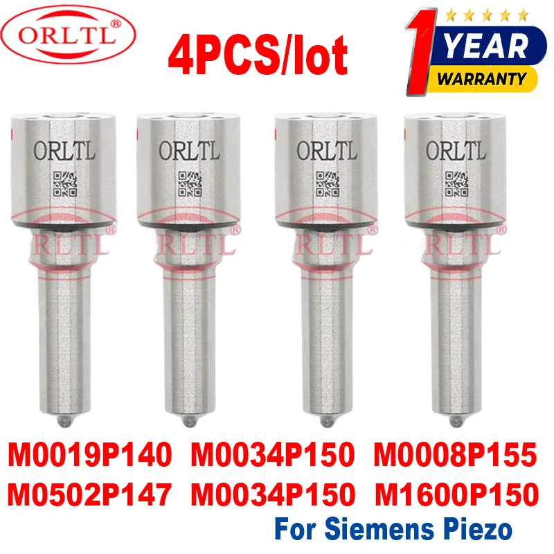 

4PCS M0034P150 M1600P150 M0019P140 M0034P150 M0008P155 Diesel Fuel Injector Nozzle for Siemens Piezo Injector