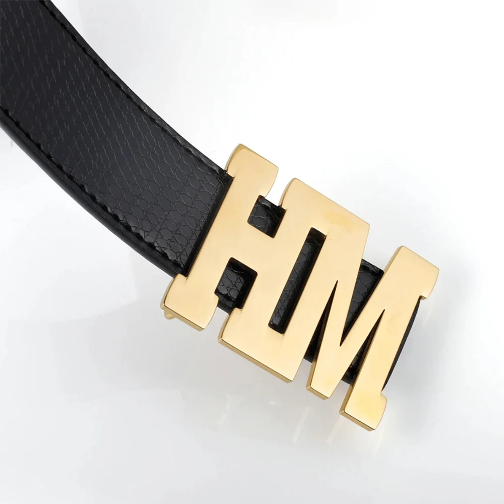 

Personalized Customized Belt, Stainless Steel Neutral Belt Buckle, Customized Logo, Father's Day Surprise Gift