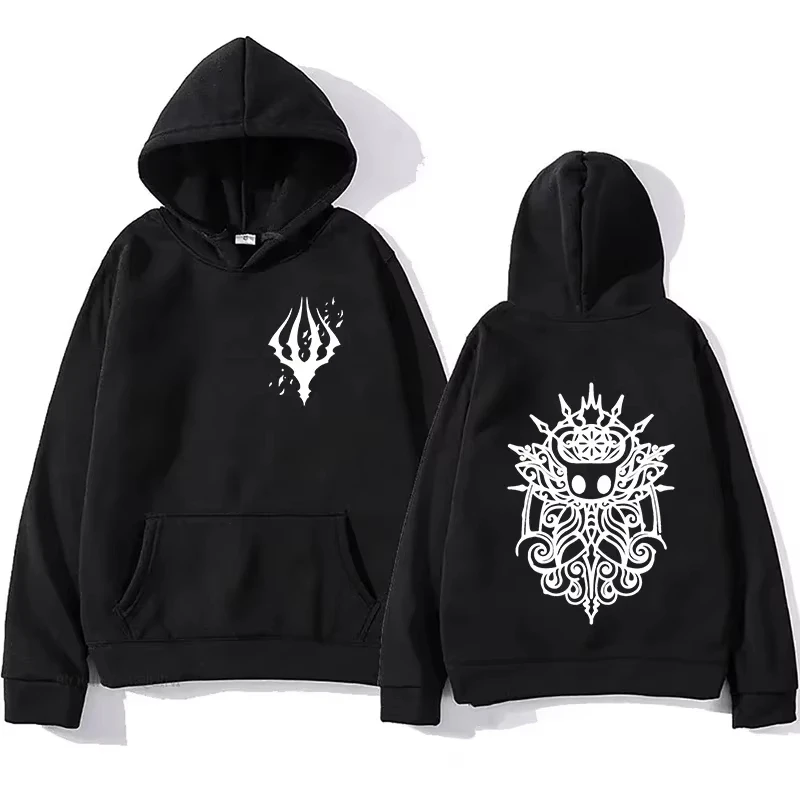 Hollow Knight Hoodie Unisex Herren Damen Baumwolle Grafikdruck Langarm Oversized Sweatshirt Sommer Casual Retro Bestseller