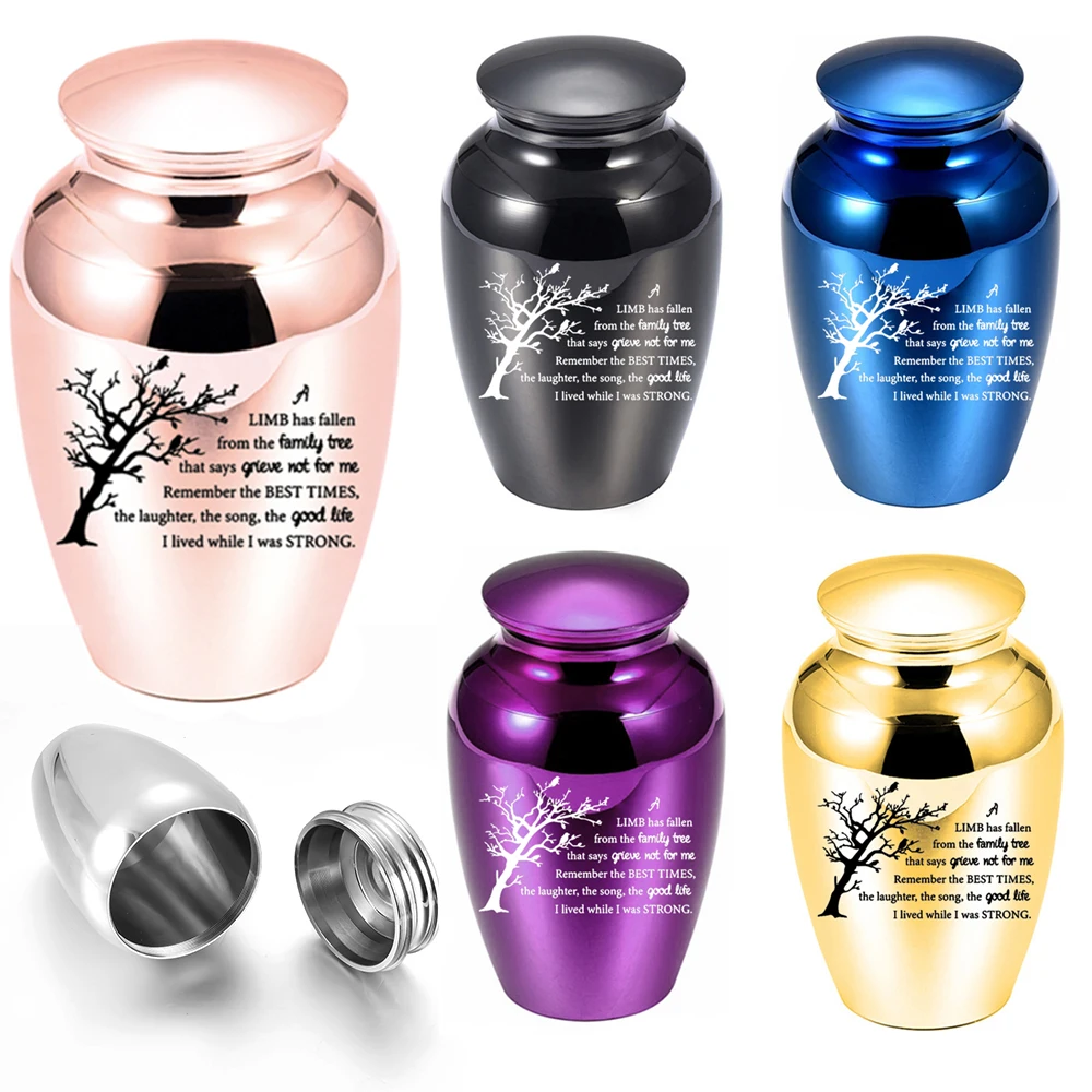 Small Urns for Human Ashes Tree of Life Cremation Urn for Ashes Keepsake Urns for Ashes for Sharing Small Keepsake Urns Memorial