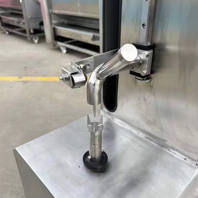 BABEJING Pelador de Frutas Totalmente Automático 220V - Pelador de Melones y Calabaza para Miel, Melón y Pomelo Herramienta de Cocina Eficiente