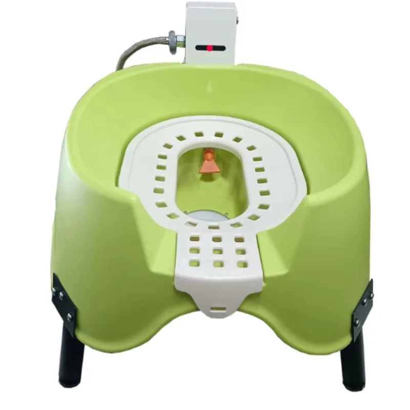 Household Pet Washroom Cat Litter Box, Smart Automatic‑flush Infrared‑sensor Electric Cat Potty Toilet