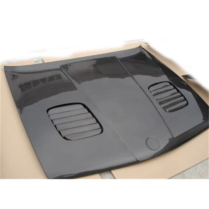 

Для E30 M3 стиль углеродного волокна капот автомобиля крышка двигателя Bodykit