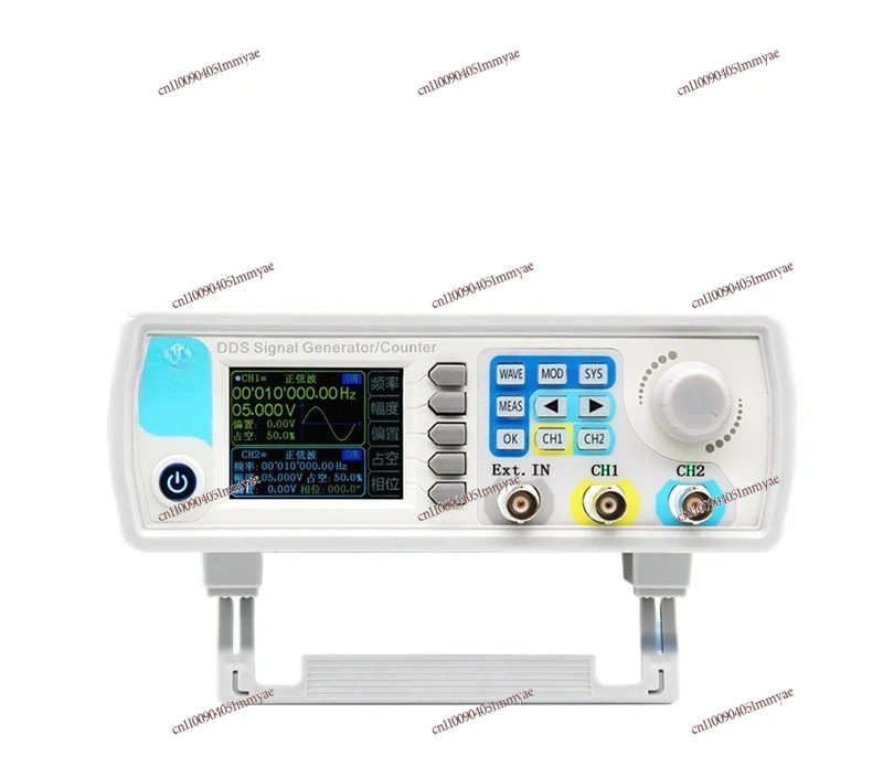 

JDS6600 Fully CNC DDS Dual Channel Function Arbitrary Wave Signal Generator Source Frequency Meter Frequency Sweeper
