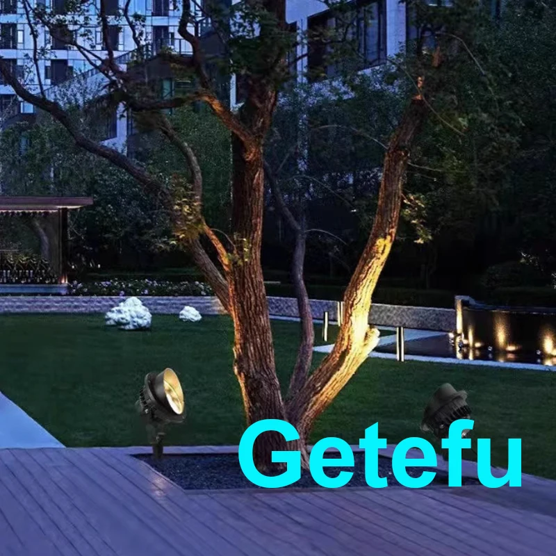 LED-Außenscheinwerfer DC12V AC220V110V Flutlicht Garten Landschaft Wandwaschbeleuchtung IP67 tarennt Baumgräser Hinterhof Rasenlampe – Detail 18