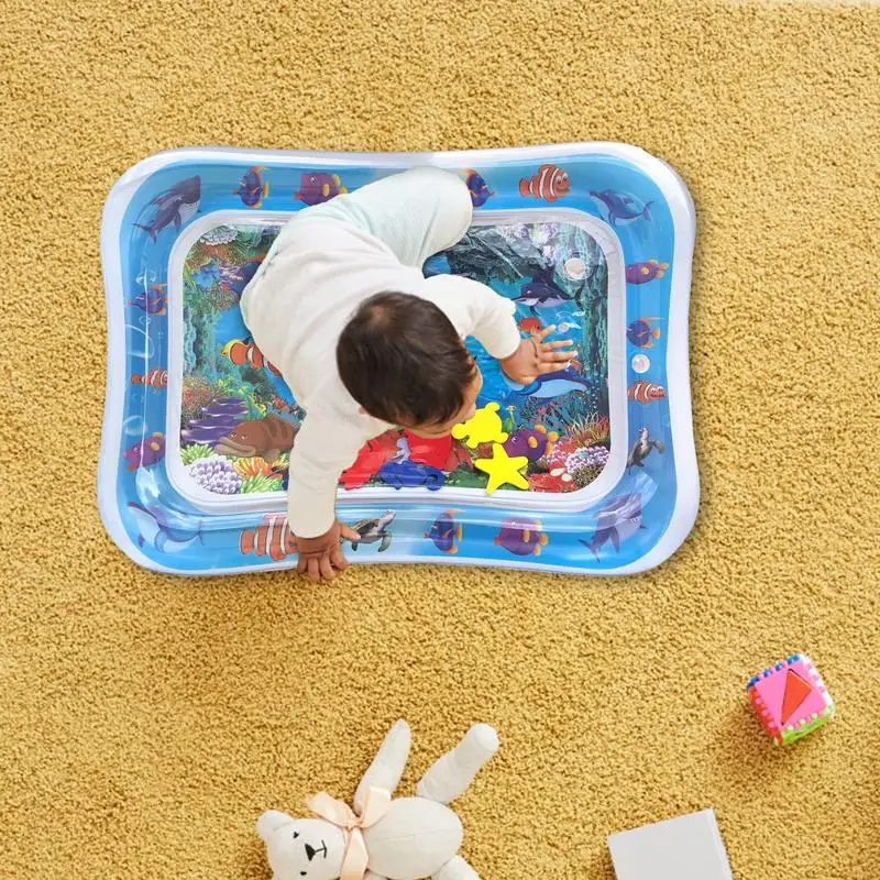 Water Sensor Play Mat Water Sensor Cushioned For Girls Play Creative Funny Play Mat Water Cushion Early Development Activity Pla