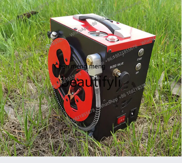 Z189 Electric Breathing Special High Pressure 30MPA Mini Portable Air Pump Inflator Cylinder