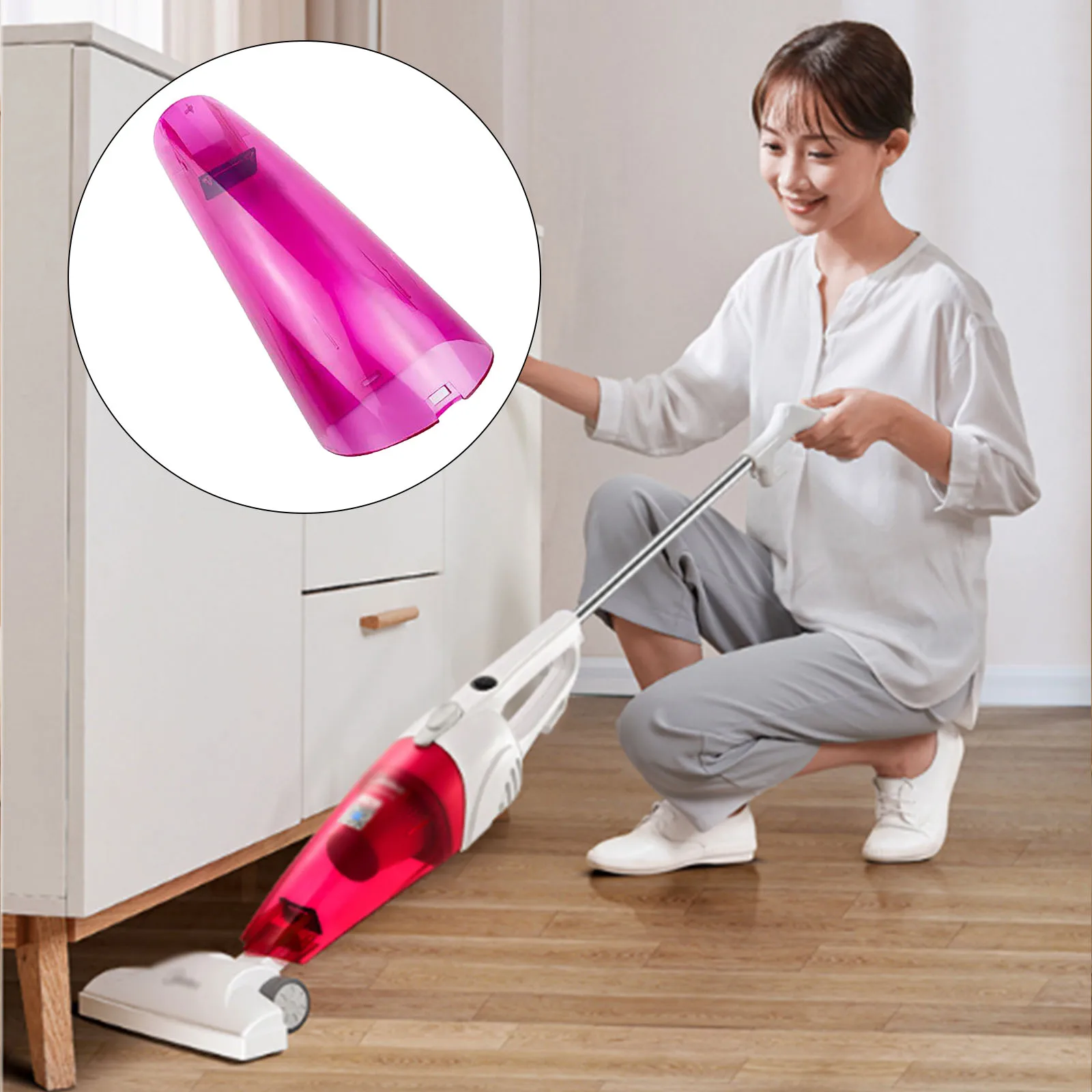 Caja de polvo para aspiradora Midea SC861 SC861A, accesorios de repuesto para aspiradora