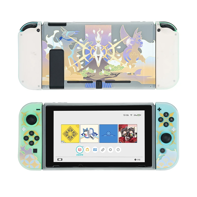 For Nintendo Switch OLED Accessories Protective Shell NS Joycon Game Host Console TPU Soft Cover for Switch OLED Protection Case