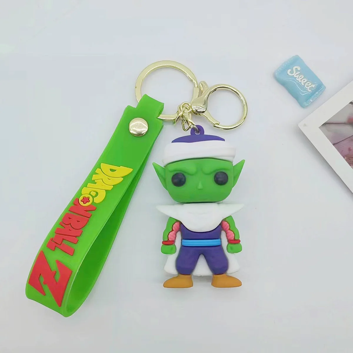 سلسلة مفاتيح إصدار Dragon Ball Q ، قلادة شخصية كرتونية ، دمية أنيمي Sun Wukong ، ديكور للكوسبلاي #6