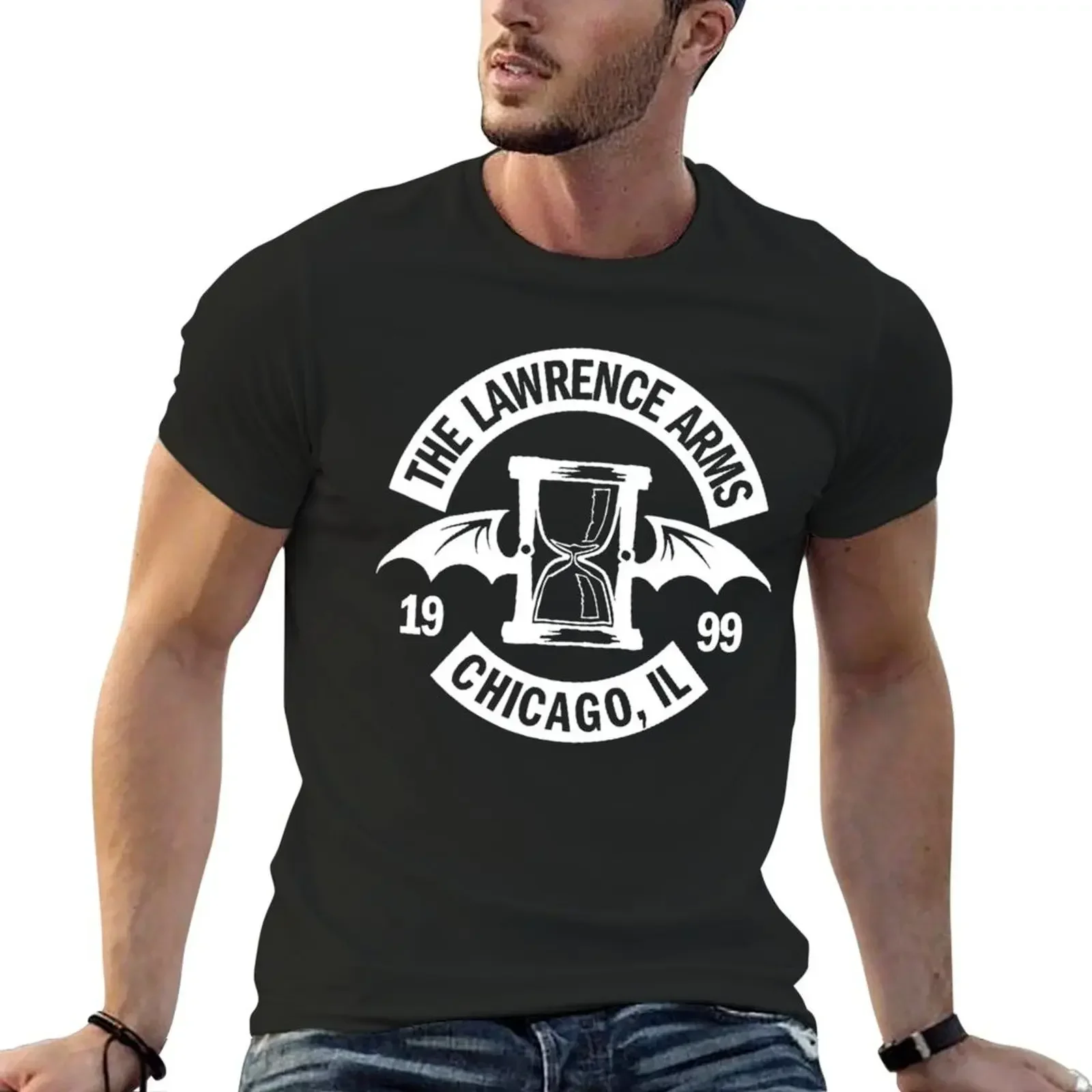 

The Lawrence Arms T-Shirt vintage graphic tee plus size clothes T-shirts for men cotton