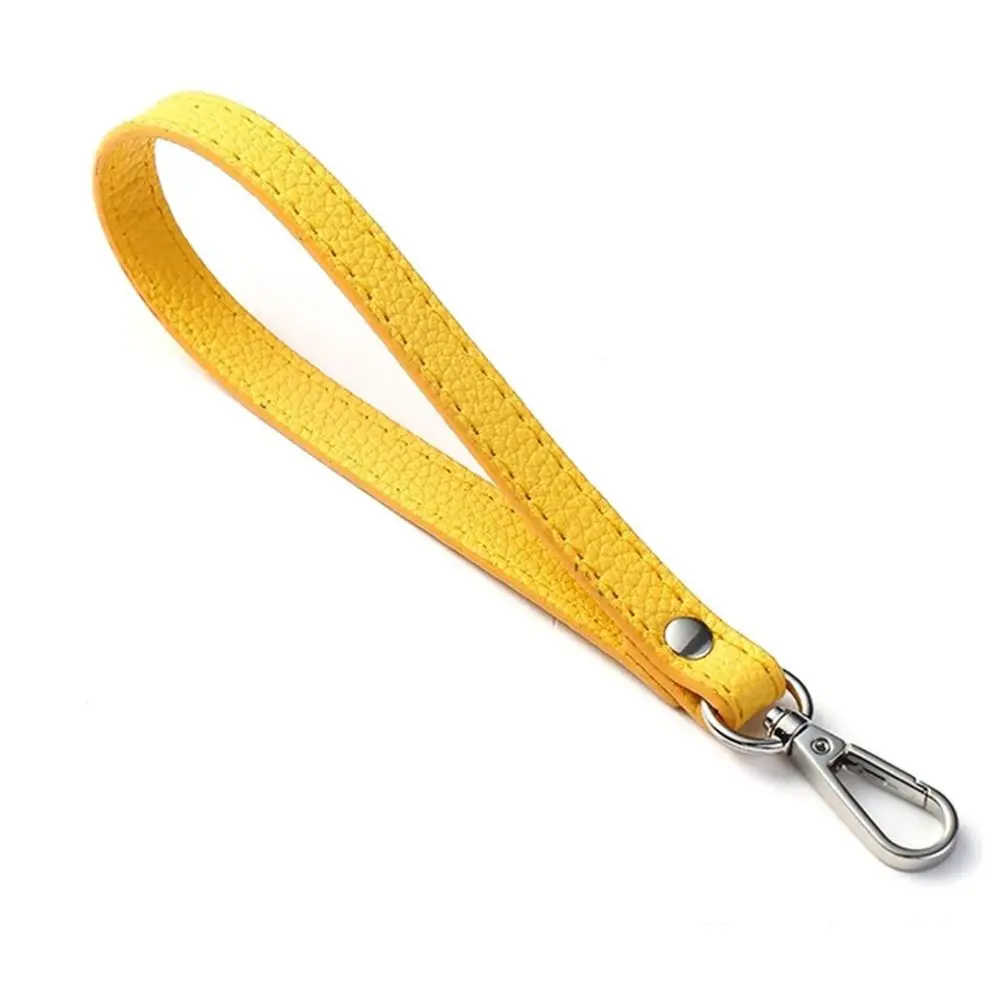 

Модная сумка из искусственной кожи, сменный ремешок на запястье, однотонная ручка для кошелька, мягкий ремешок для сумки, женская ручка