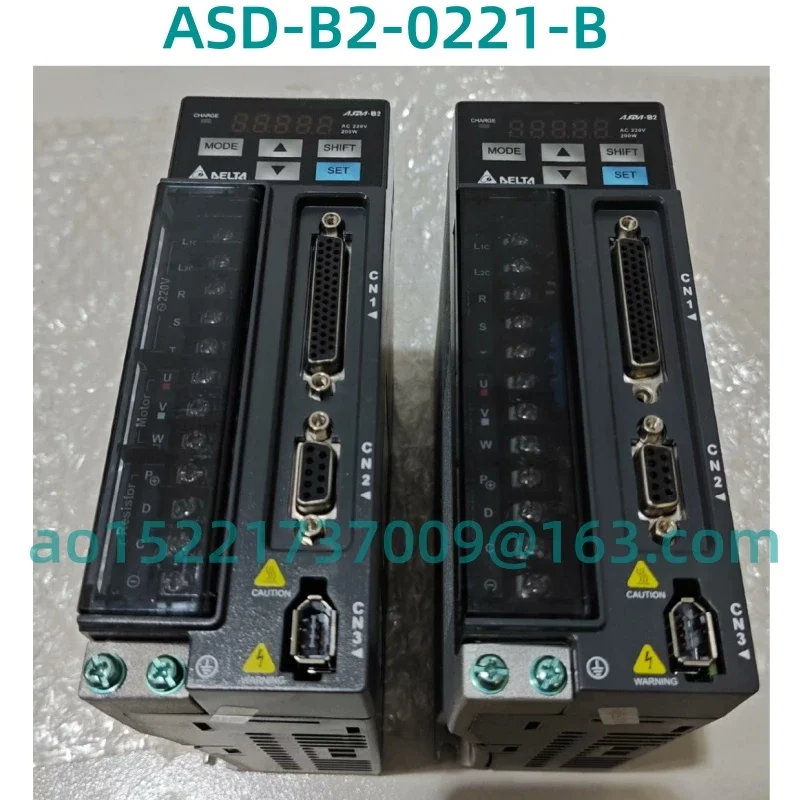 asd-b2-0221-b Original Second-hand 9-layer new test is 100% OK AC Servo driver ASD-B2-0221-B 200W ASD-B2 0.2kw