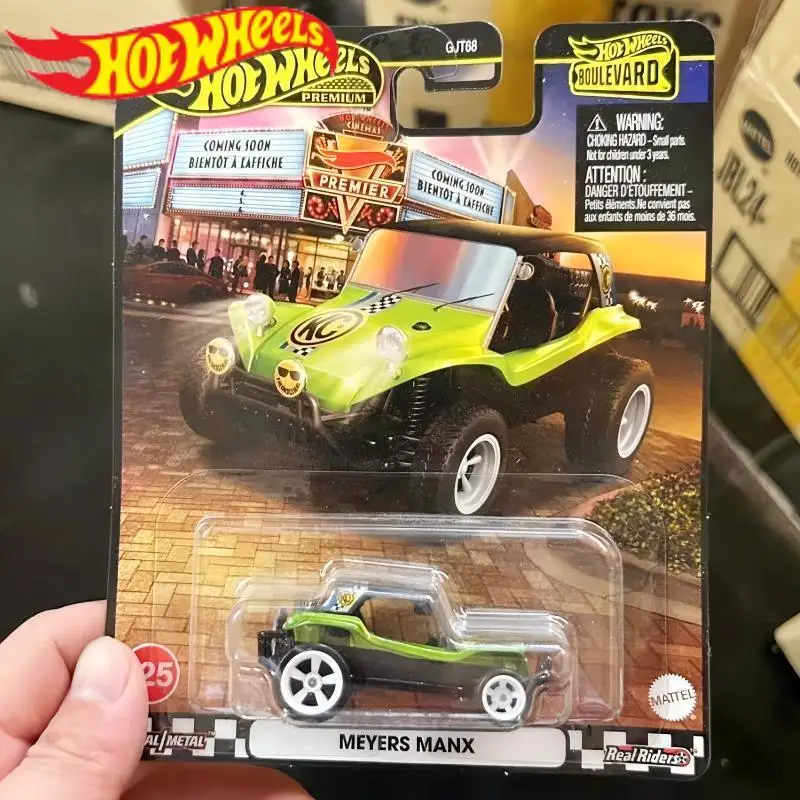 

Подлинные литые автомобили Hot Wheels Premium Boulevard Meyers Manx, масштаб 1:64, литая под давлением модель автомобиля, игрушки из сплава, подарки для мальчиков