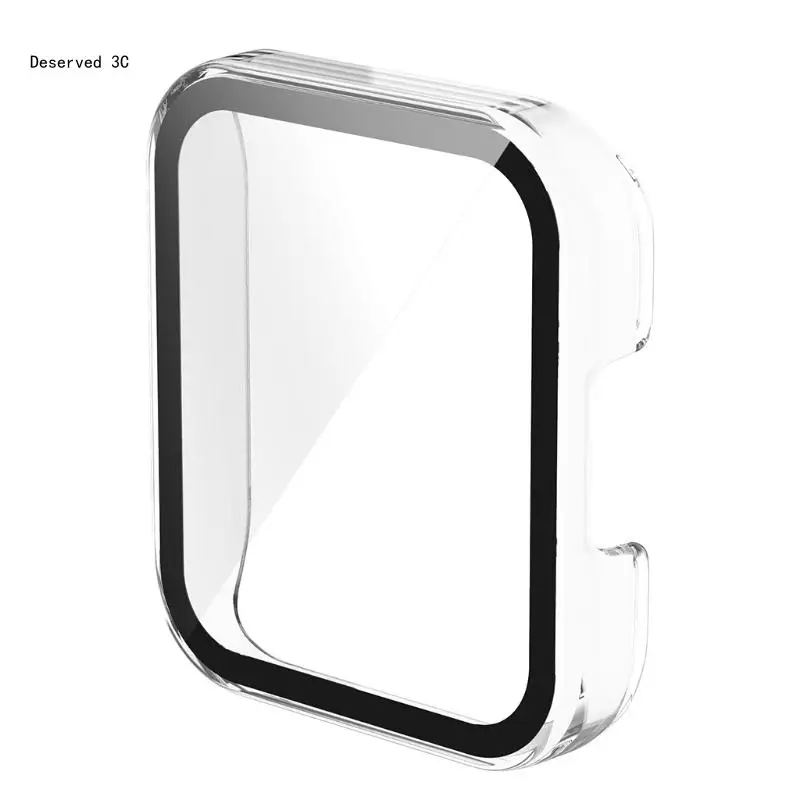 Screen Protector Housing for Redmi Watch 2 for Case Cover Full Coverage Tempered Film One-piece for Shell