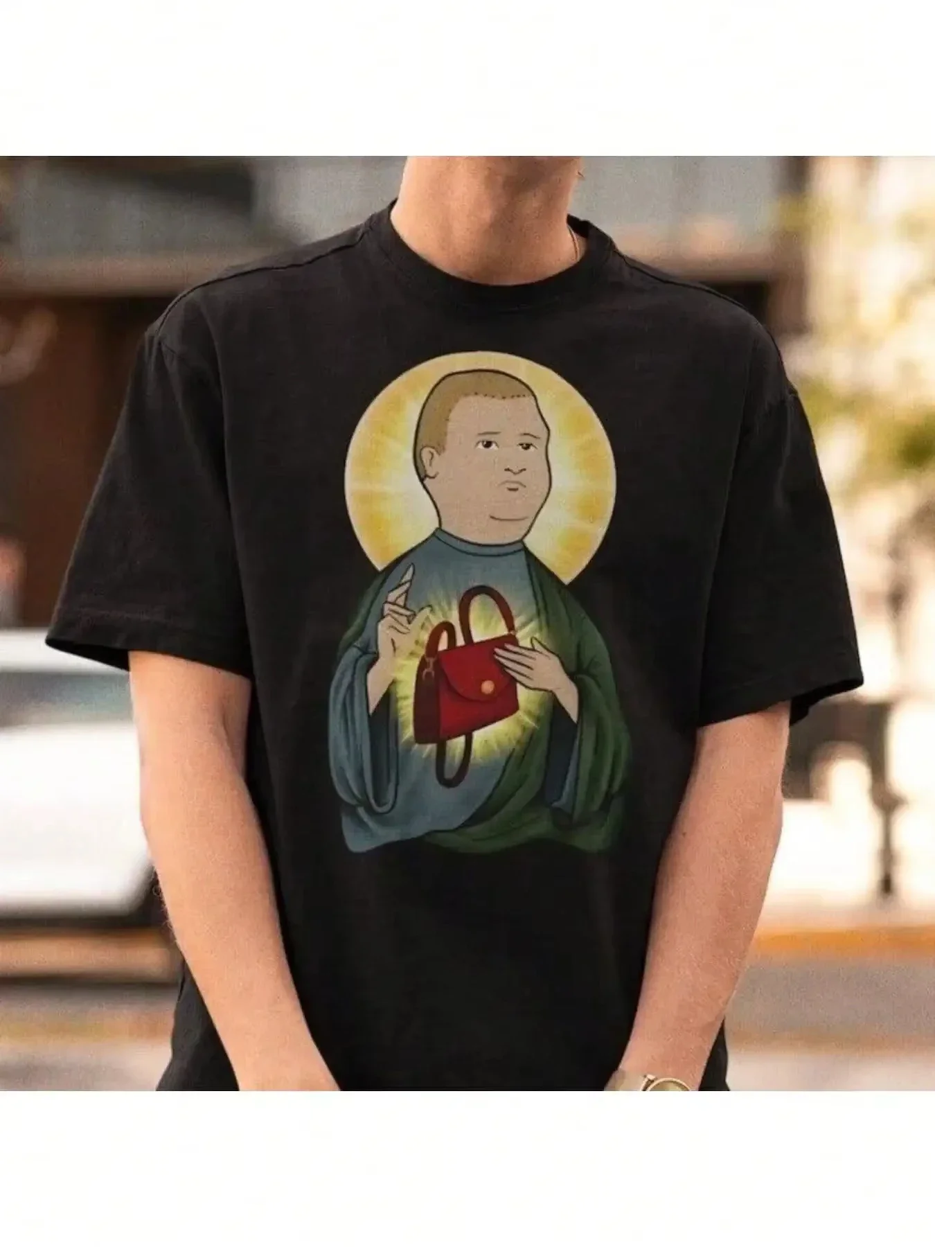 

Винтажная футболка King Of The Hill Bobby The Purse Savior That'S My Purse, удобная и стильная семейная футболка унисекс