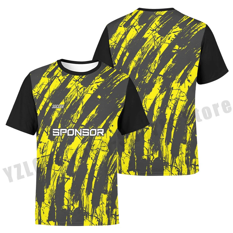 3D Sport T-shirt Men's T Shirts Summer Fitness Running Quick-Drying Short Sleeve Shirt Breathable Outdoor Sports O-Neck Tops