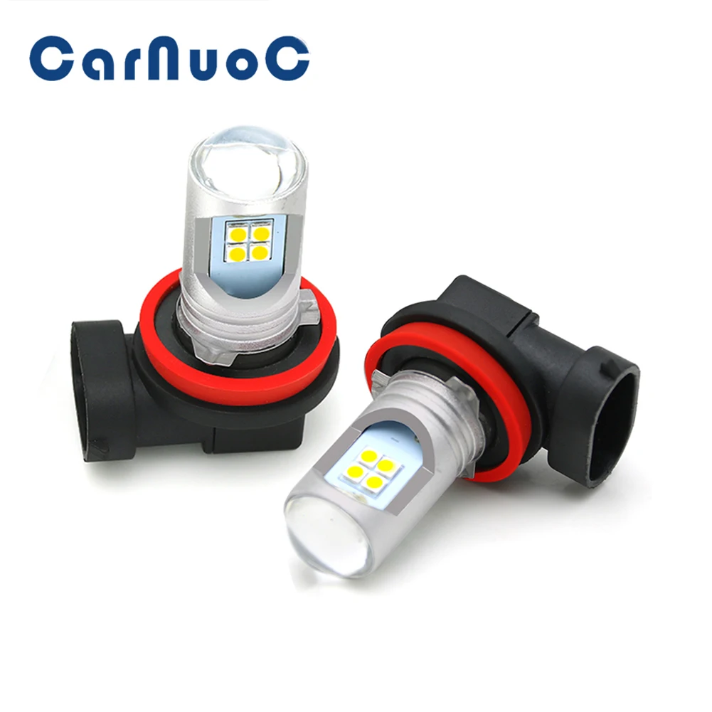 

Car LED Fog Light Blub H8 H16 Lamp Canbus No Error For Ford B-Max Ka+ 3 C-Max Fiesta 5 6 7 Kuga Focus 1 2 3 4 Mondeo 2001-2