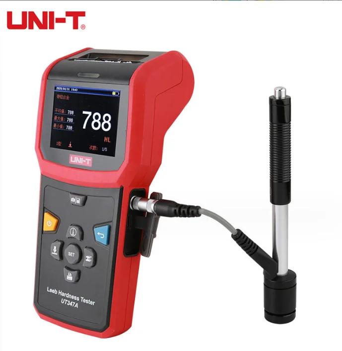 UT347A Leeb Hardness Tester Digital Hardness Meter With Thermal Printing