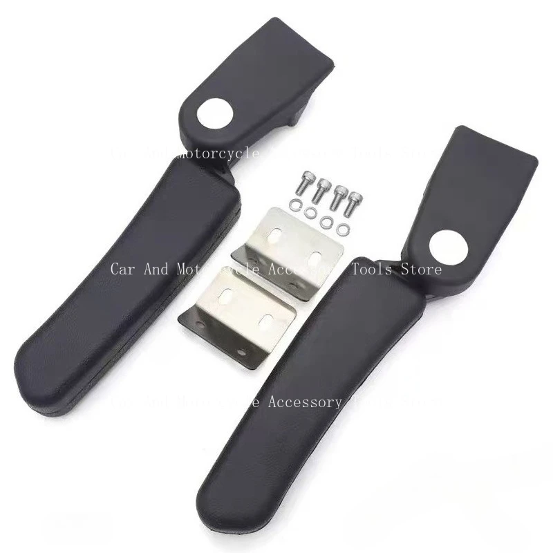 

Motorcycle Passenger Rear Folding Top Case Box Rear Seat Armrest