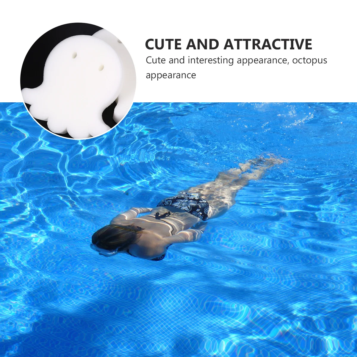 

20Pcs Pool Oil Absorbing Sponge High Efficiency Octopus Shape for Swimming Pool Spa Hot Tub Filter Cleaning Absorbent Sponge