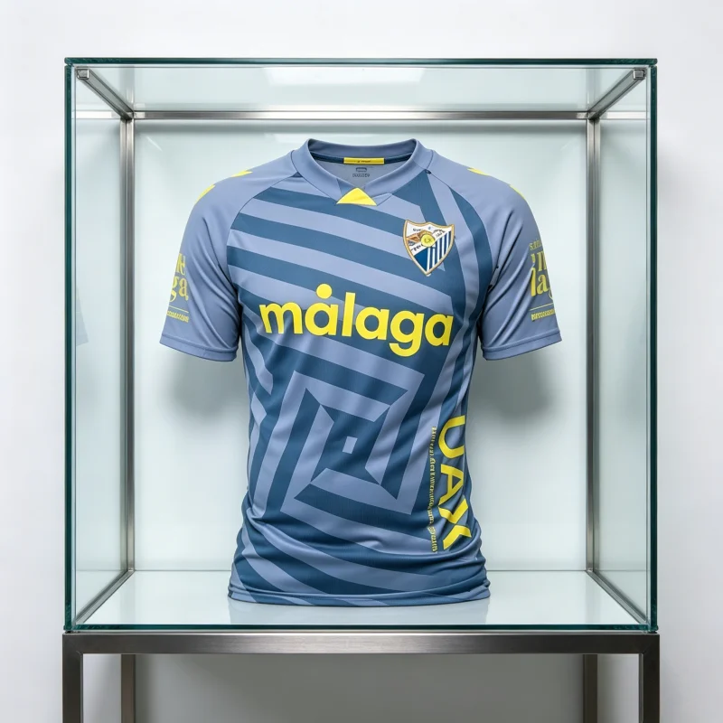 2026 New Malaga CF Football Jersey T-shirt Casual Quick Drying, Suitable for Outdoor Sports and Comfortable Top - Parent-child