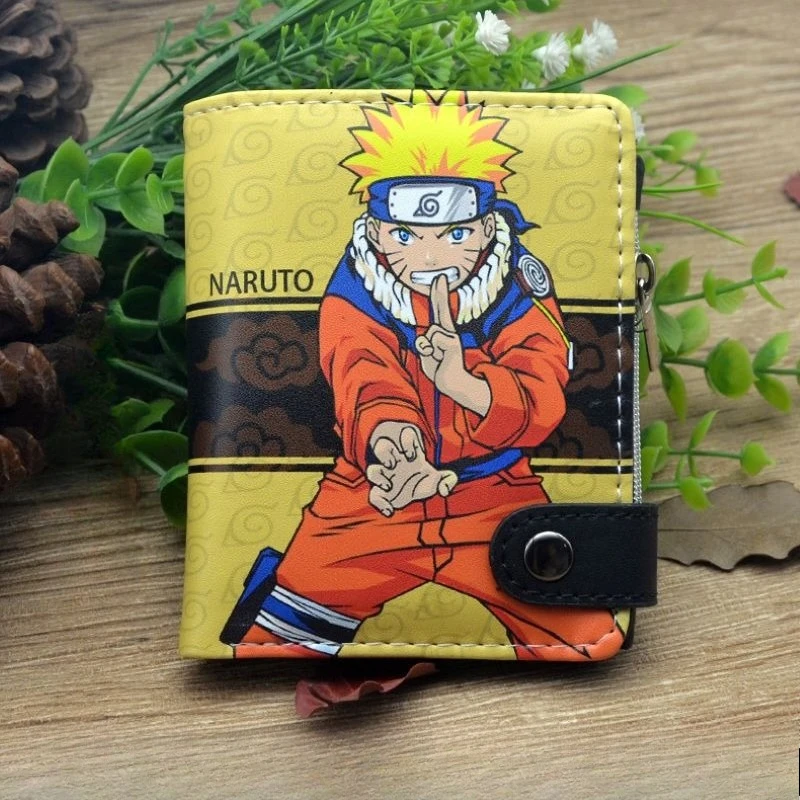 Naruto-Geldbörse, Uzumaki Naruto und Uchiha Sasuke, neues, kreatives Cartoon-Design, süßer Stil, exquisite, tragbare Geldbörse für Schüler, Kartenhalter. – Detail 4