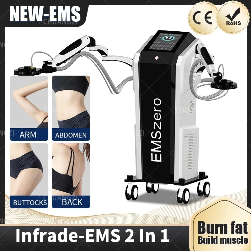 The latest lnfrade-EMS 2 in 1 physical health weight loss machine / slimming + infrared heating