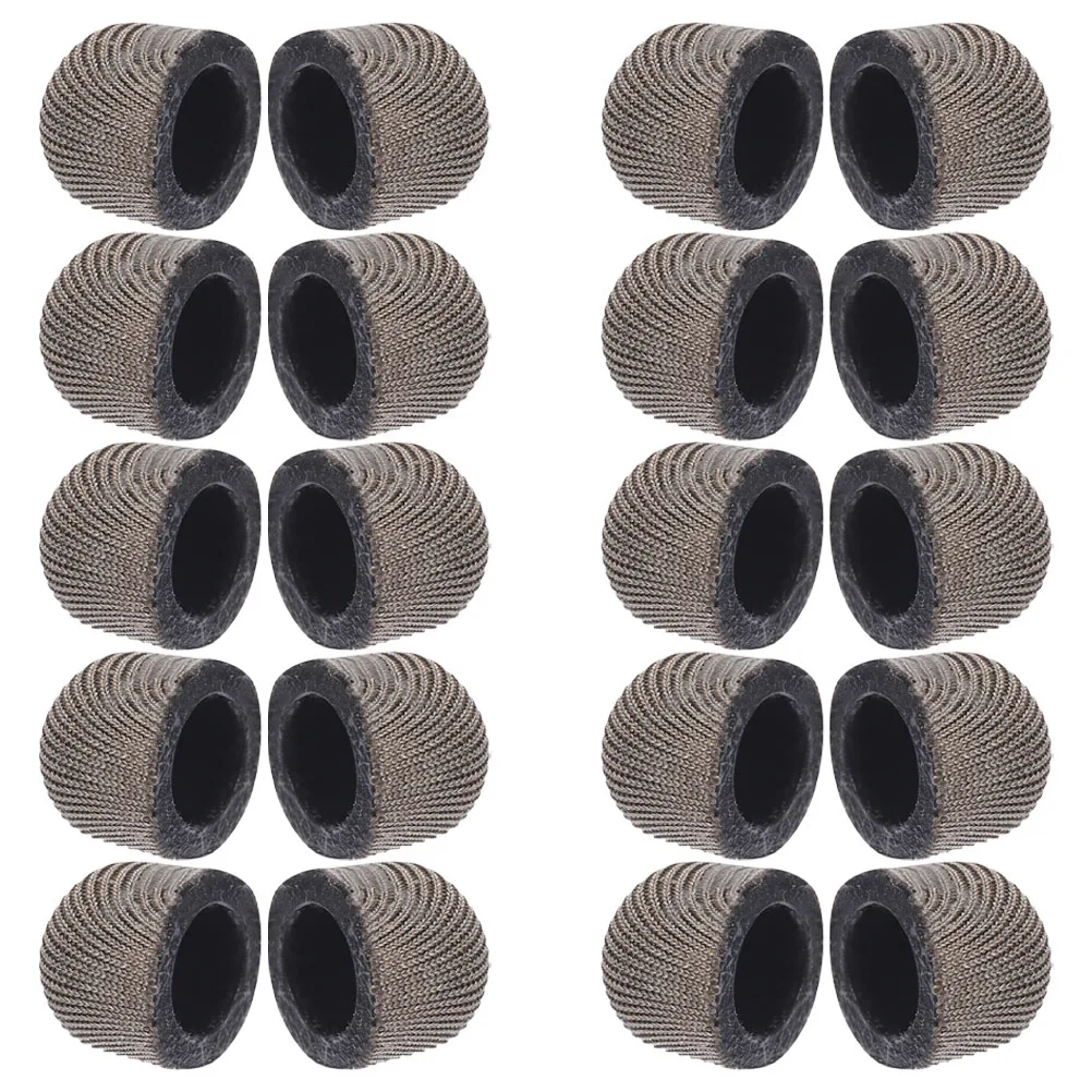 

20 шт., емкостные наконечники для ручек, сменные наконечники из волокнистой сетки, универсальные наконечники стилуса для устройств с сенсорным экраном, без царапин, 6 мм