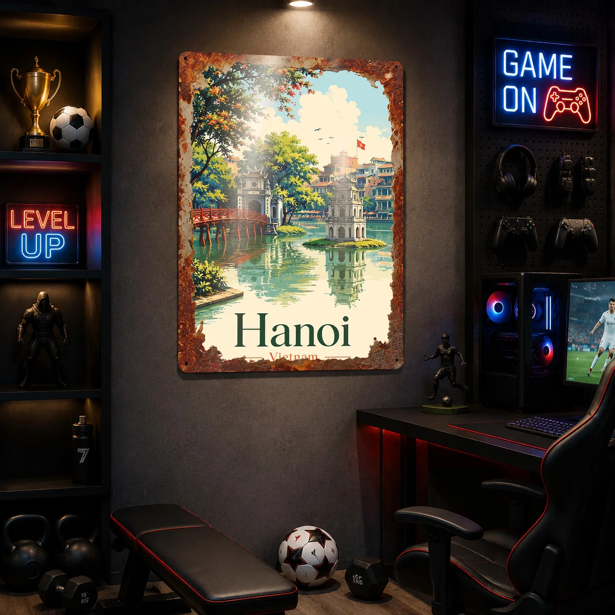 Hanoi Vietnam Travel 3D Textur - огляд і ціна Travel Accessories Vietnam