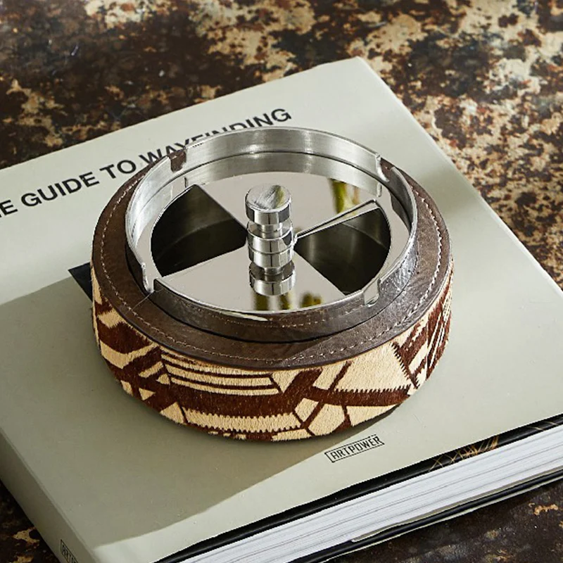 

American Retro Sle Cigar Tray Atray Decorative Bar Furniture Home Decorations High End Feelings Vintage Theme Accories