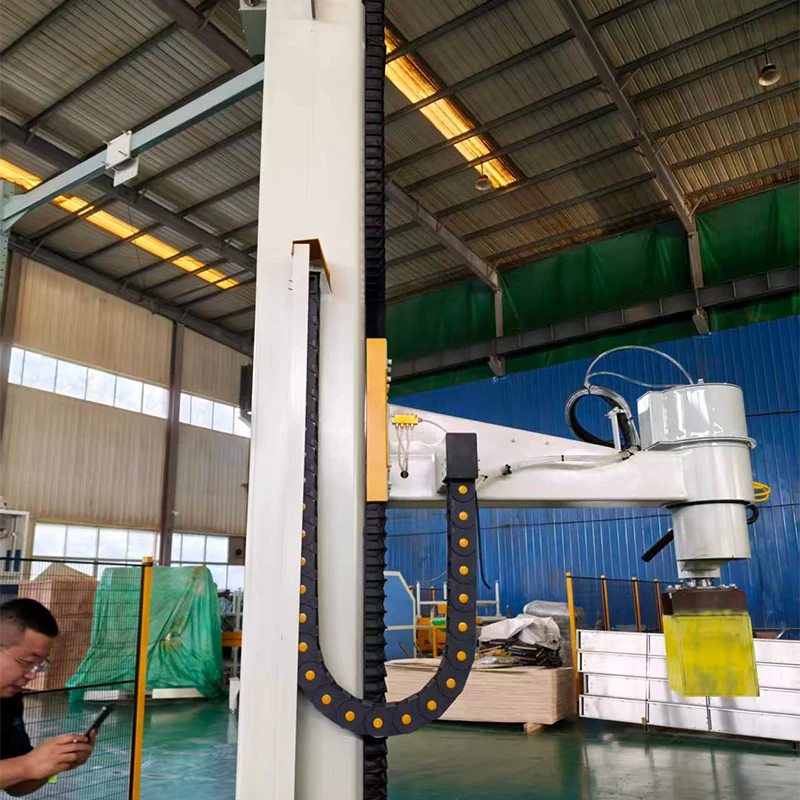 20kg 25kg 50kg Column Palletizer, Automatic Bag Feeding Palletizing Machine  Stacking Equipment For Packaging Production Line