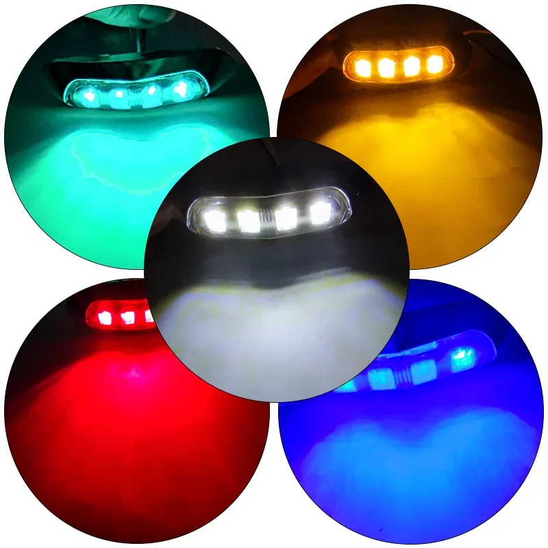 مؤشر علامة جانبية ليد للسيارة ، أضواء عالمية ، الذيل الأمامي والخلفي ، مصباح خلوص ، ضوء للحافلة ، شاحنة ، شاحنة ، مقطورة ، 12 فولت ، 24 فولت ، 10