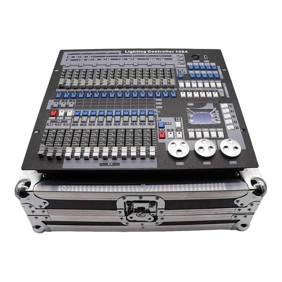 Consola DMX 1024 con controlador de Dj volador, dispositivo profesional de haz de luz con cabezal móvil, equipo Par Led 512