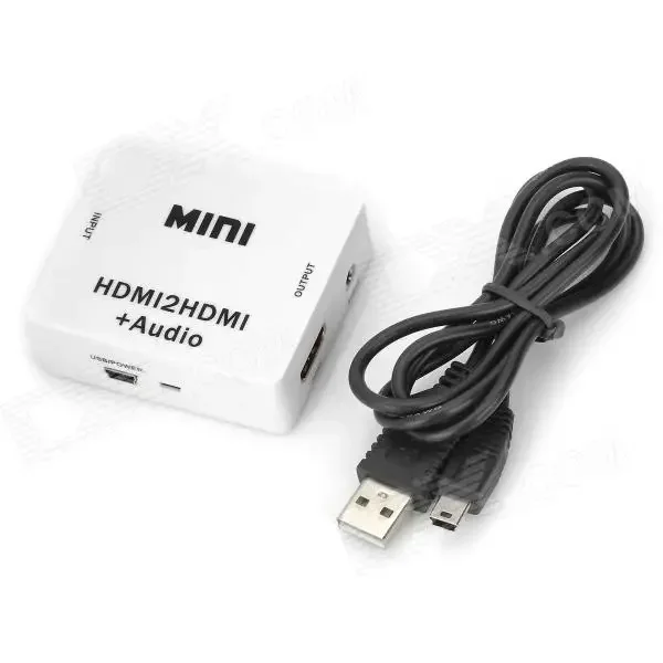 HDMI Decoder Cracking to Remove HDCP Protocol Digital to Analog Converter Audio Separator