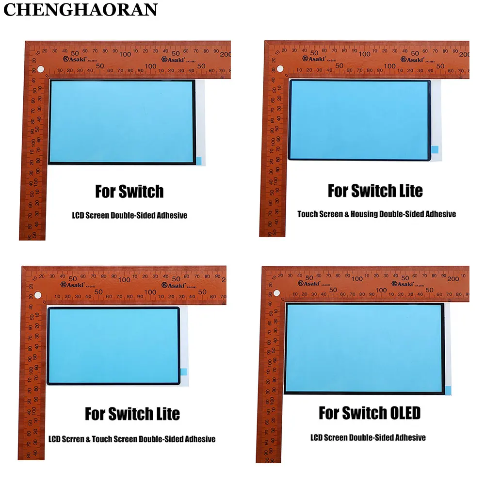 2PCS  LCD Screen Touch Screen Dust-Proof Sponge Double-Sided Adhesive Sticker For Switch /Lite/ Oled For NS Lite  Console