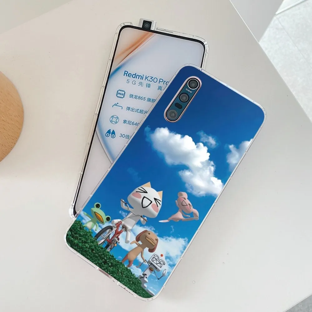 Inoue Toro Cat Phone Case for Samsung S21 A10 for Redmi Note 7 9 for Huawei P30Pro Honor 8X 10i Cover