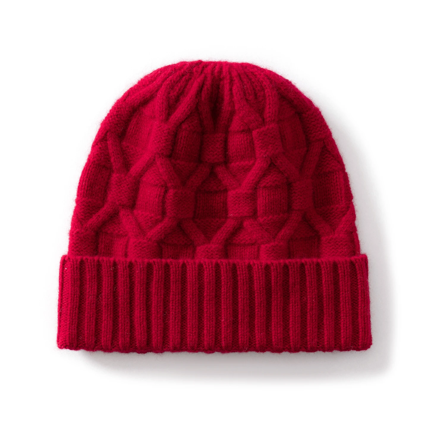 ZOCEPT Winter Hat For Women 100% Wool Knitted Hats Female Outdoor Thickened Warm Hats Windproof Cycling Camping Hiking Caps