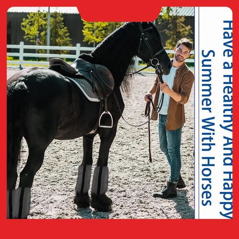 Leggings Horse Leggings Equestrian Supplies Horse Leggings Anti-Mosquito Protective Gear Hoof Protection Horse Leggings
