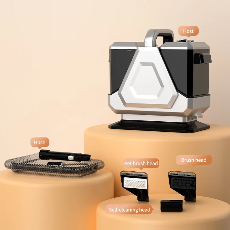 220V Spot Cleaner 550V Powerful Carpet Cleaner Machine 14KPa Handheld Handle,Deep Cleaning Machine for Couch, Stairs, Car