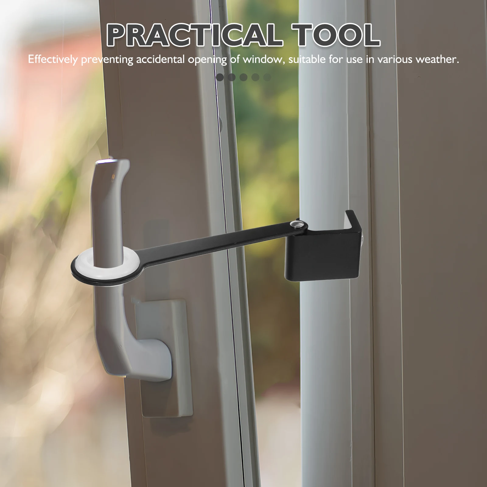 

Window Lock Aluminum Alloy No Drill Installation Child Safety Restrictor Anti Theft Security Limiter Prevent Child Falling