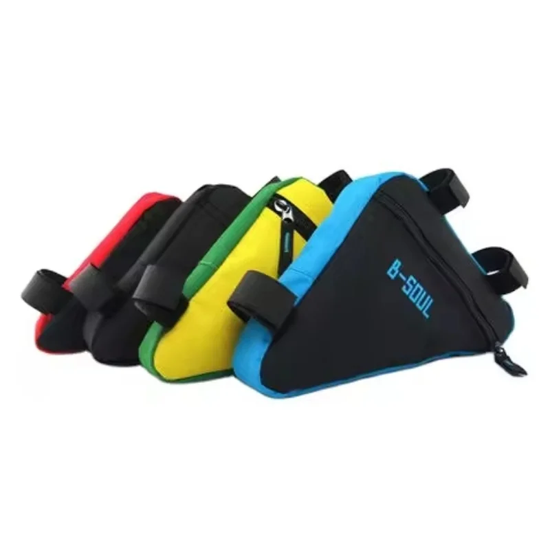 Waterproof Triangle Cycling Bicycle Front Tube Frame Bag Mountain Bike Pouch Mountain Bike Bag Frame Holder Saddle Packs
